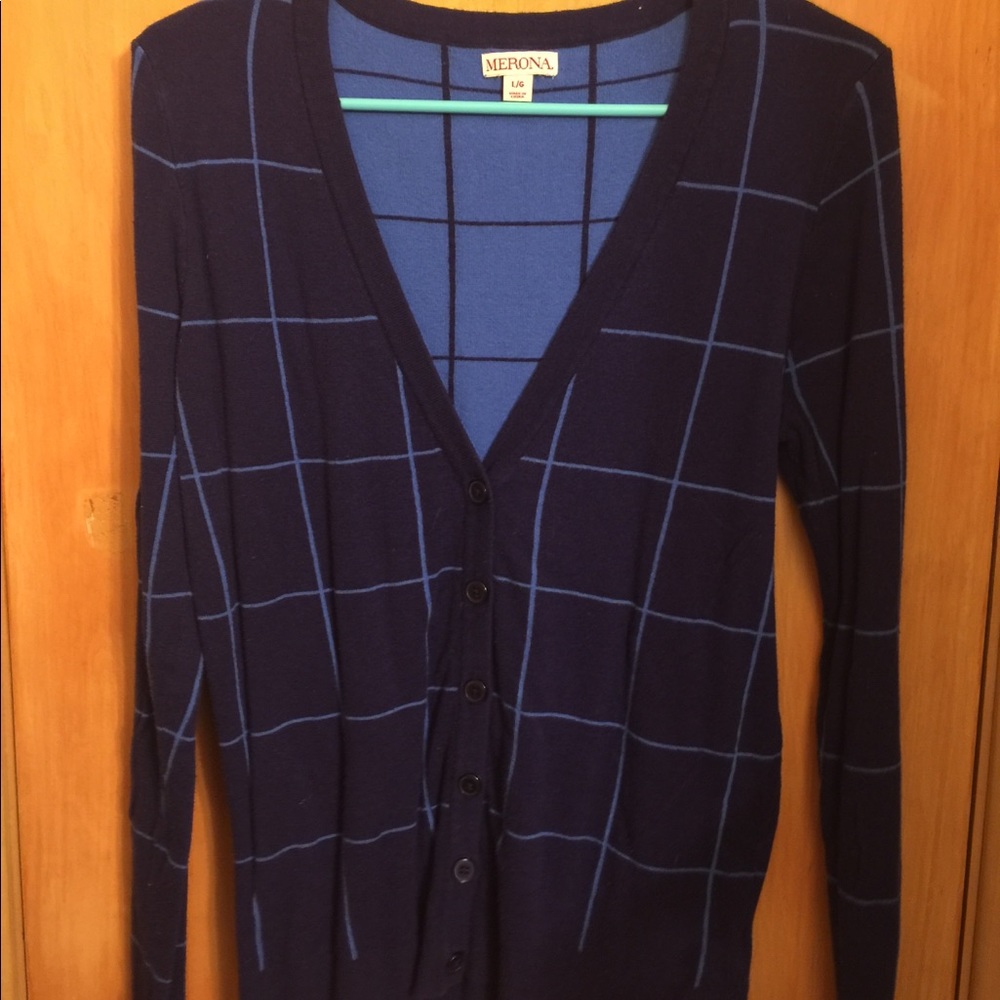 Button down cardigan.
